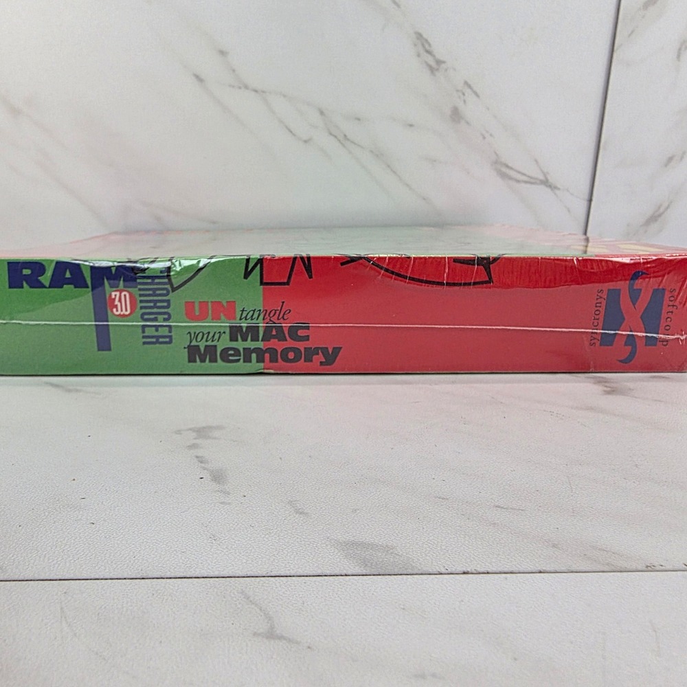 Vintage RAM Charger 3.0 Untangle Your MAC Memory Performance Software‎ VTG RARE - Picture 3 of 5